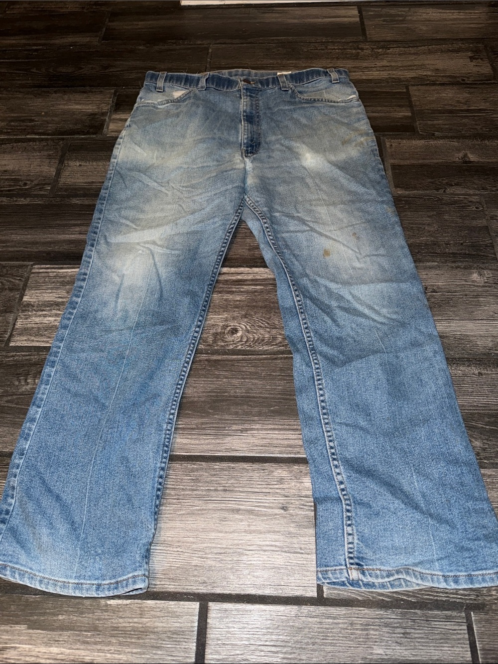 Levi's Men's 36 by 29 vintage 1996 action jeans stretchy 90s